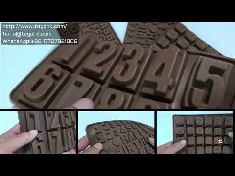 alphabet letter chocolate molds &  DIY : alphabet letter molds