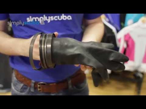 Kubi Complete Dry Glove System - www.simplyscuba.com