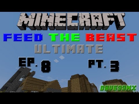 Minecraft FTB Ultimate in co-op Ep.8 parte 3/4 - Macchinerizziamoci!
