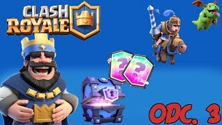 Miniaturka - Opening Clash Royale #3 4 clan chesty 2 Giant chest 1 magical chest 13 gold chest i inne