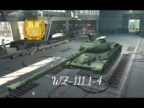 WoT Blitz WZ-111 1-4  - 4029DMG mastery