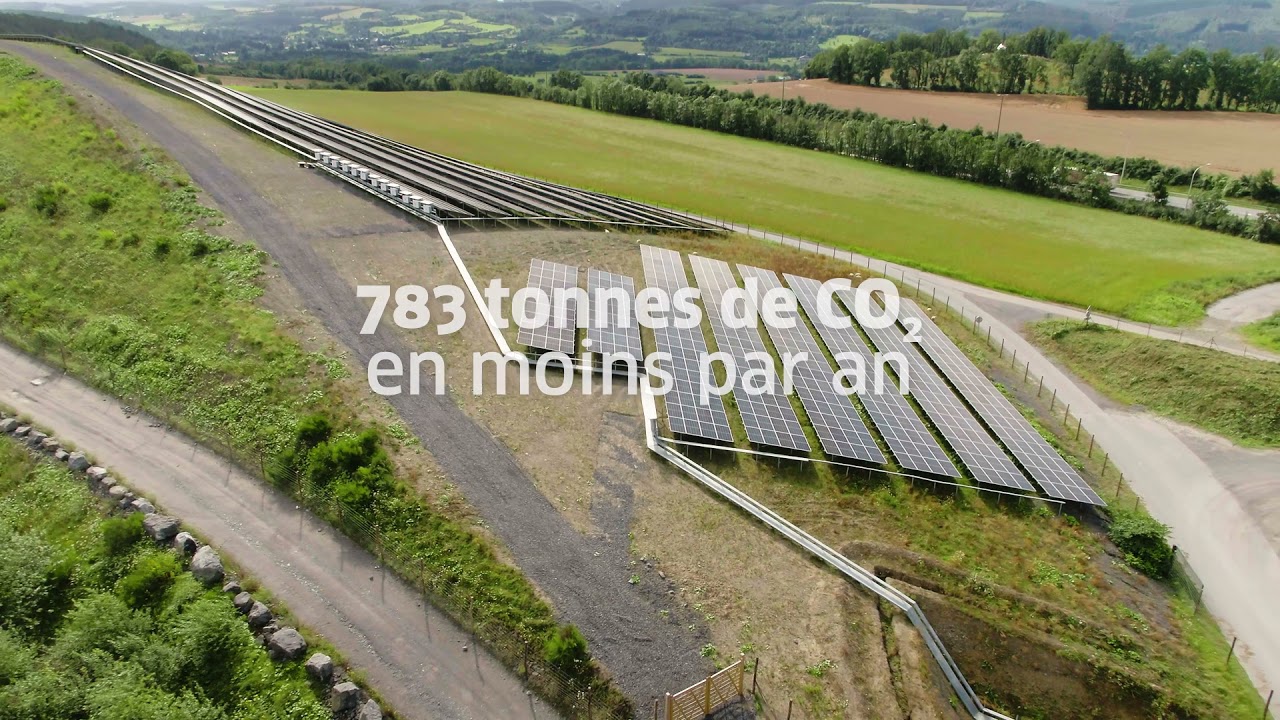 Installation panneaux solaires - Carrière des Limites à Rochefort