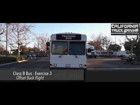 California Truck Driving Academy - Class B Bus - Offset Back Right