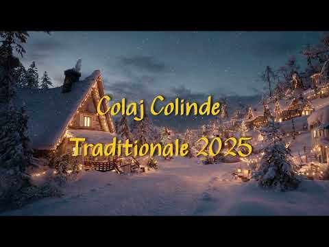 ⛄❄️Sus la poarta raiului⛄❄️Colaj Colinde Traditionale 2025