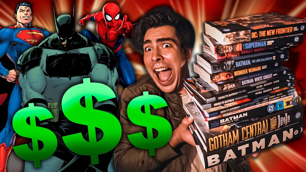 Gasté mucho $$$ en COMICS