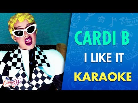 Cardi B, Bad Bunny & J Balvin - I Like it [Official Music Video] Karaoke | CantoYo