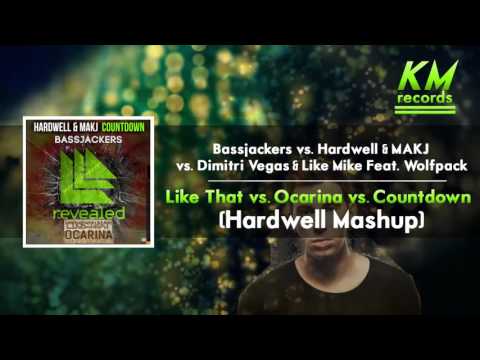 Like That vs. Ocarina vs. Countdown (Hardwell Mashup) [500 Subs & 100k Views Special 2/25]