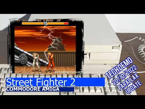 Commodore Amiga -=Street Fighter 2=- tech demo parallax update
