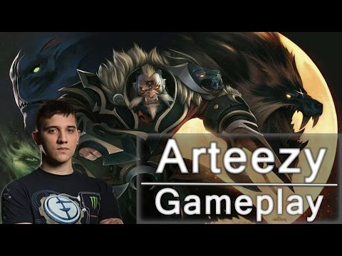 EG.Arteezy Lycan Gameplay - Evil Geniuses