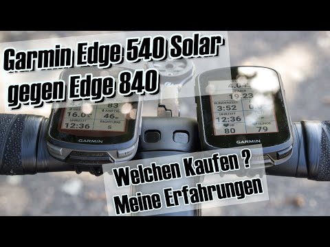 Garmin Edge 540 Solar oder Edge 840 kaufen? Test + Erfahrungen