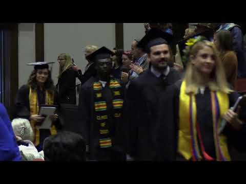 2019 Rowan Commencement School of Earth & Environment
