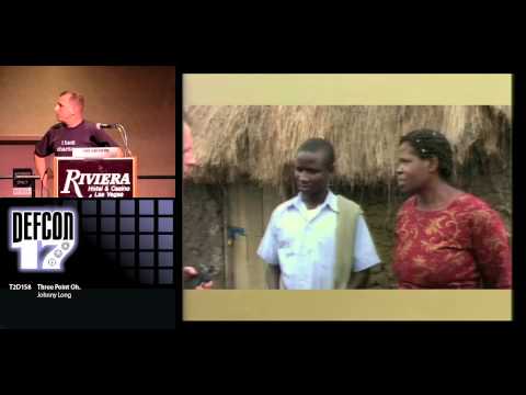 DEF CON 17 - Johnny Long - Three Point Oh