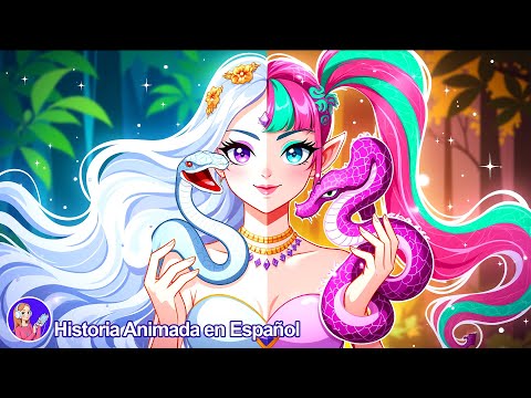 Soy la chica serpiente albina más débil 🐍 | Historia Animada en Español