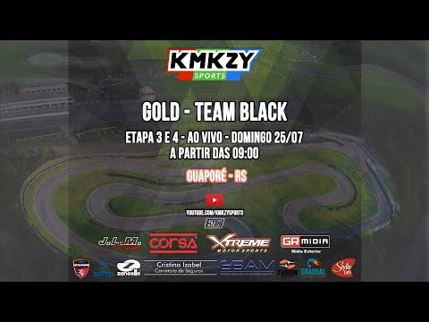 KMKZY GOLD e TEAM BLACK - Etapa 3 e 4 - Guaporé/RS - Domingo 25/07/2021.