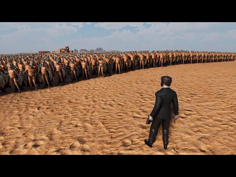 JOHN WICK vs 5000 SPARTANS - Ultimate Epic Battle Simulator 2 | UEBS 2