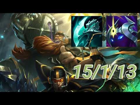 Gragas Jungle VS Karthus | KR Master Patch 13.15