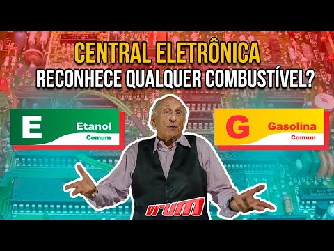Central eletrônica em carro flex - pode misturar combustível?
