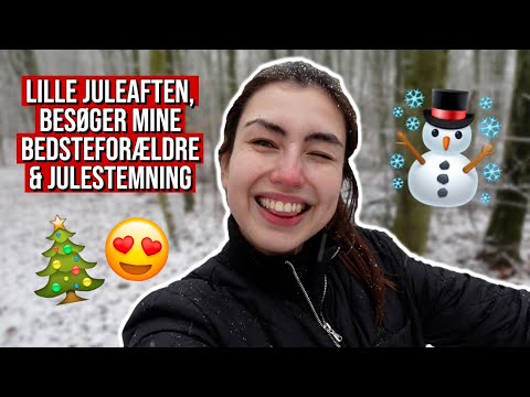 LILLE JULEAFTEN, BESØGER MINE BEDSTEFORÆLDRE & ÆGTE JULESTEMNING 🎄💕☃️