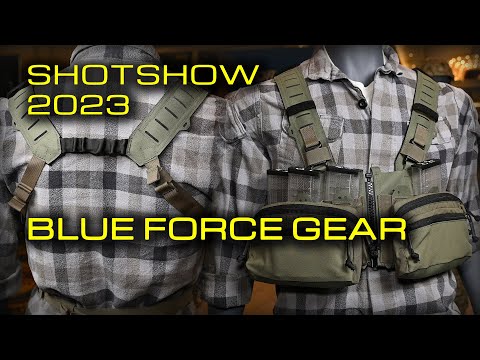 SHOT SHOW 2023 - HOTWASH  - BLUE FORCE GEAR - SPLITFRONT CHESTRIG!