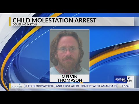 Milton man accused of molesting 9-year-old girl, threatened to kill if she told