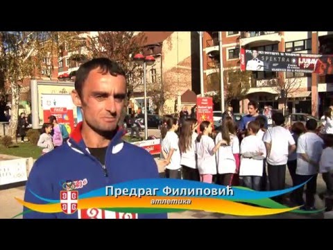 Olimpijski čas u Aleksincu sa Predragom Filipovićem, 17.11.2015.