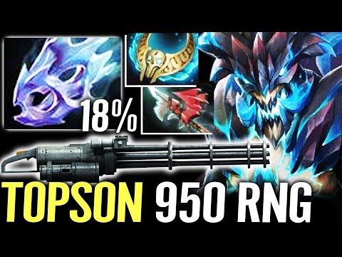 🔥 TOPSON OD NEW META MID — Moonshard + Hurricane Pike 950 MAX RANGE Machine Gun Dota 2 Pro