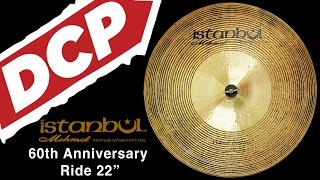 Video thumbnail for *SOLD* - Istanbul Mehmet 60th Anniversary Ride Cymbal 22" 2322 grams by Drum Center of Portsmouth