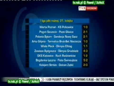 tv.nsk.pl 2012-03-17 Pogoń Szczecin - Piast Gliwice 2-1 (1-1) bramki relacja