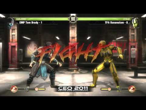 EMP Tom Brady vs TFA BananaKen CEO 2011 Mortal Kombat 9 Singles