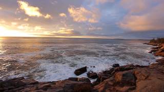 preview picture of video 'Acadia National Park Sunrise near Blackwoods campground'