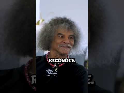 Carlos Valderrama revela quel joueur l’a le plus impressionné. #futbol #shortvideo #realmadrid