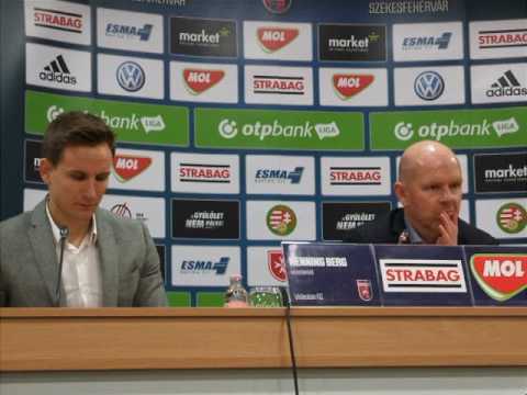 Videoton vs. DVTK 16/17 - Henning Berg értékelése - boon.hu