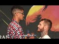 GIANT SEBASTIAN FUNDORA TOWERS OVER DANIEL LEWIS IN FACE OFF | WILDER VS. FURY 2