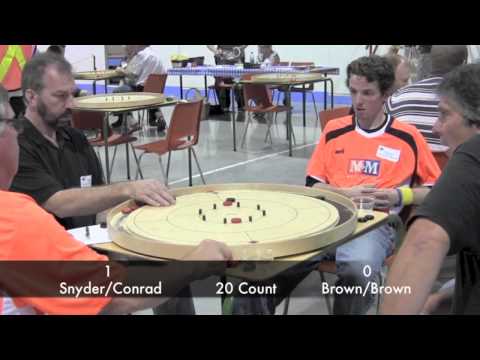 2013 World Crokinole Doubles - Brown/Brown v Snyder/Conrad
