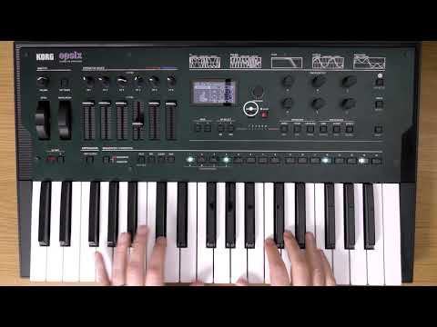 Korg opsix - Changing algorithms