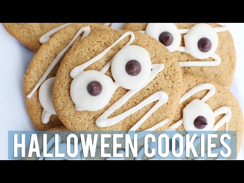 HALLOWEEN SUGAR COOKIES | Easy + Vegan w/SweetPotatoSoul