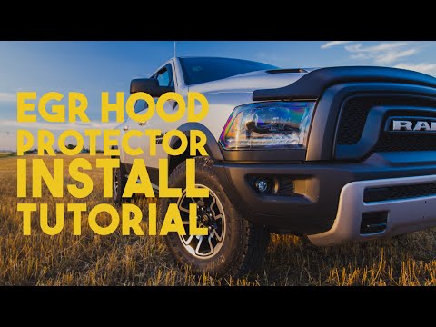 EGR Hood Protector: RAM 1500 Install Tutorial