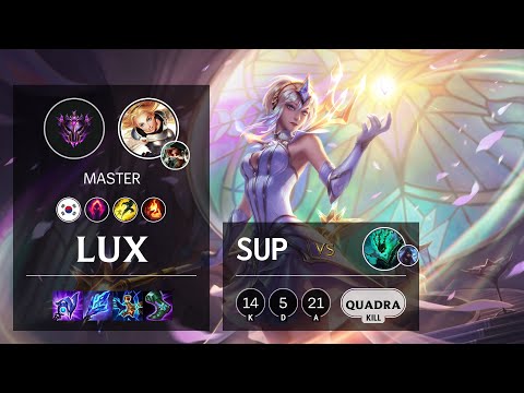 Lux Support vs Thresh - KR Master Patch 11.20