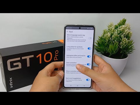 How To Turn Off Autocorrect In Infinix GT 10 Pro