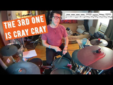 Advanced Drum Lesson - One Fill, Three Ways to Play it - 16th, 32nd and 16th note triplets
