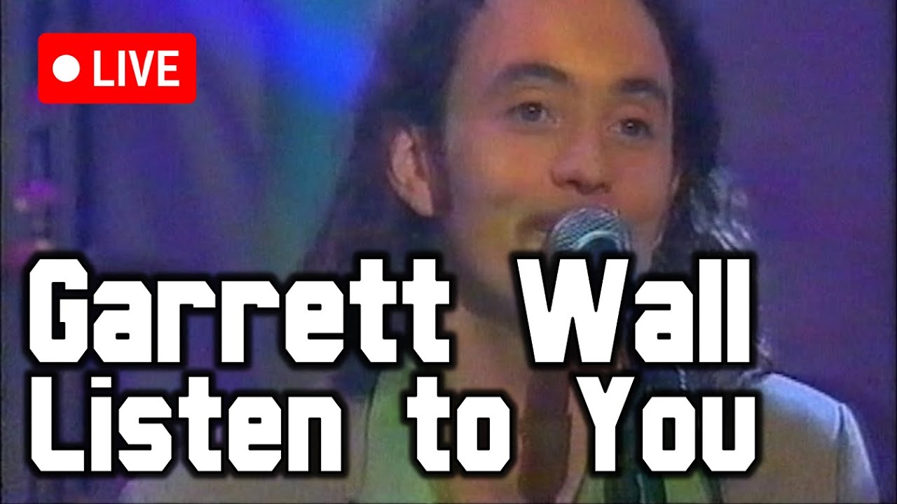 Garrett Wall - Listen to You, Live Performance | Kenny Live (1997)