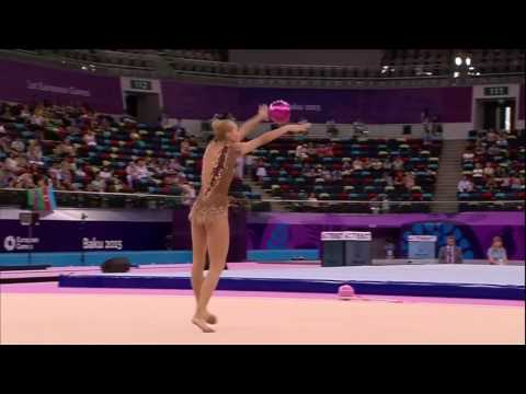 Yana Kudryavtseva RUS Ball AA European Games Baku 2015