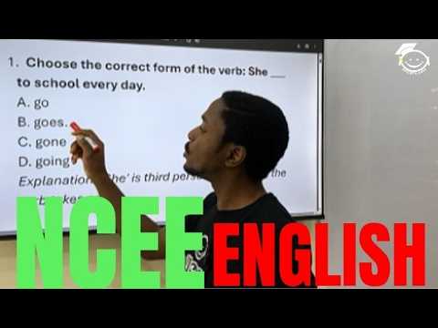 NCEE 2025 ENGLISH QUESTIONS AND ANSWERS | National Common Entrance Examination
