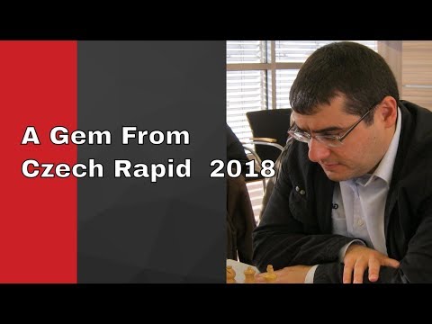 Sergei  Movsesian, vs Jan Vokoun:  29th Czech Rapid G1 2018