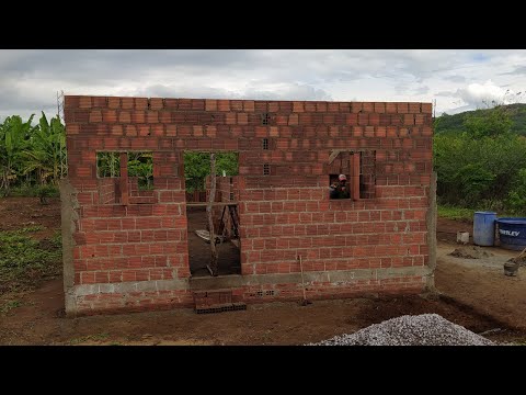 veja como está impressionante em apenas 2 semanas a obra da casa de Rogério e Michele