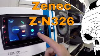 FIN | Zenec Z-N326 2-DIN multimediasoitin