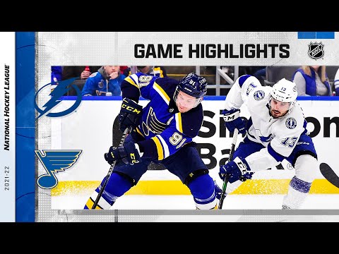 Lightning @ Blues 11/30/2021 | NHL Highlights