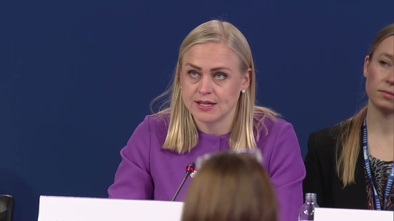 #OSCEMC25  Opening address by the OSCE Chairperson-in-Office Elina Valtonen