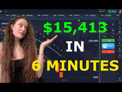 Pocket Option Strategy: $15,413 in 6 Mins