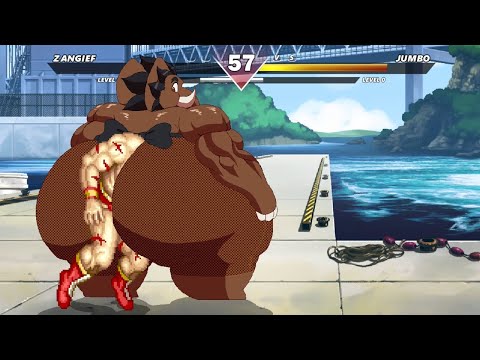 ZANGIEF & RYU VS JUMBO - HARDEST EPIC FIGHT!